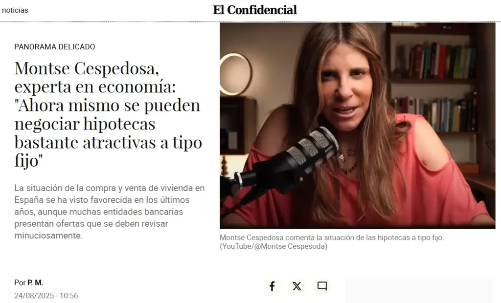Montse Cespedosa. El Confidencial